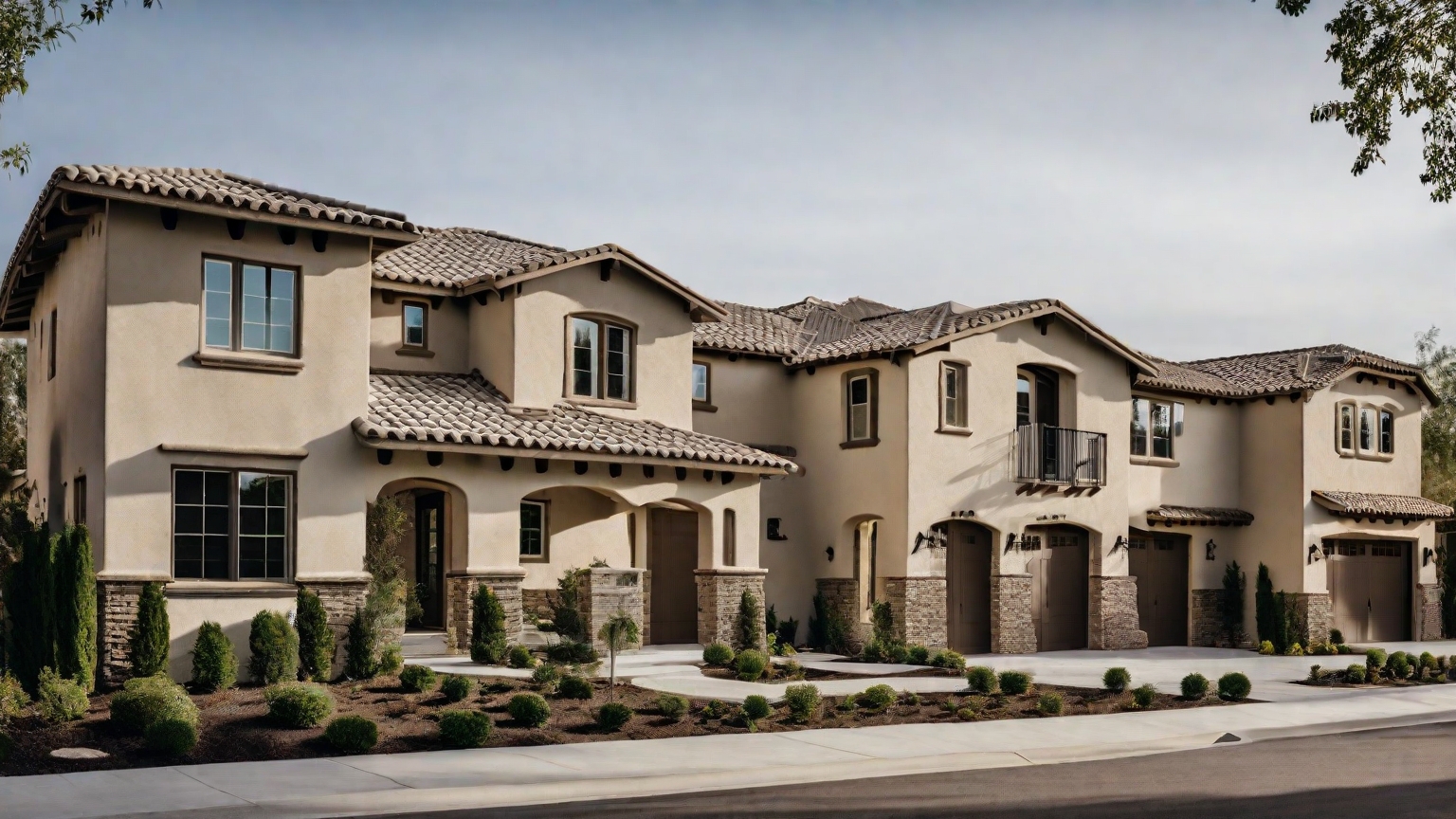 stucco homes