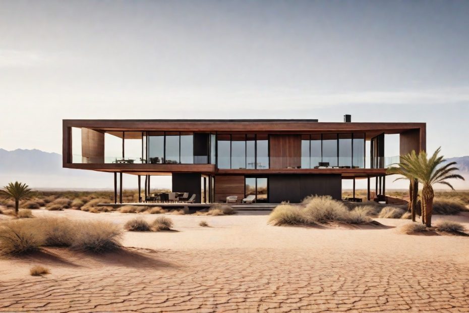 house in desert climate