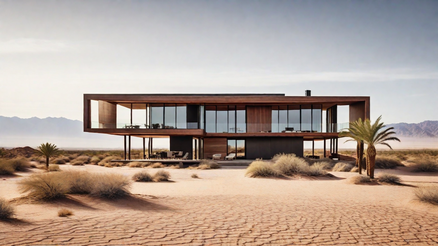 house in desert climate