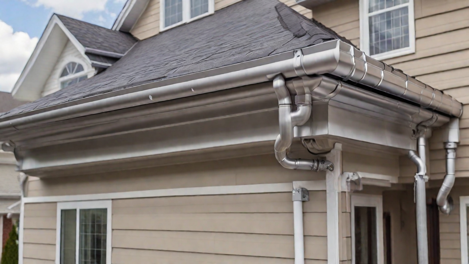 aluminum gutters