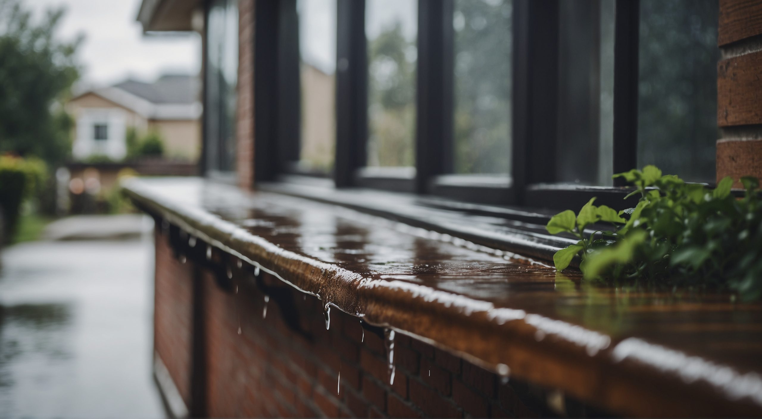 gutter for homes with heavy rainfall