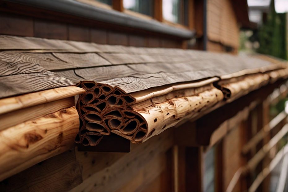 wood gutters