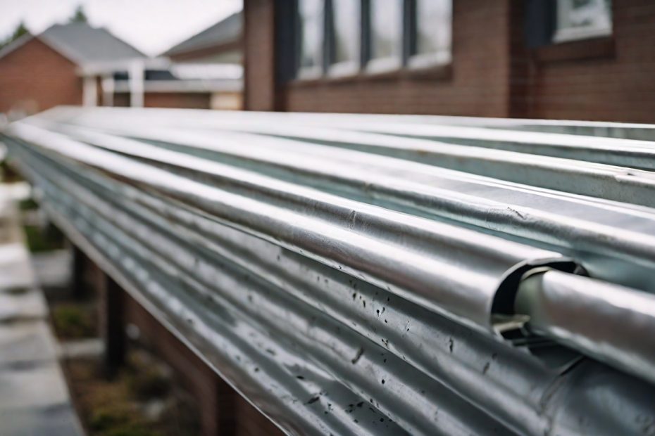 zinc gutters