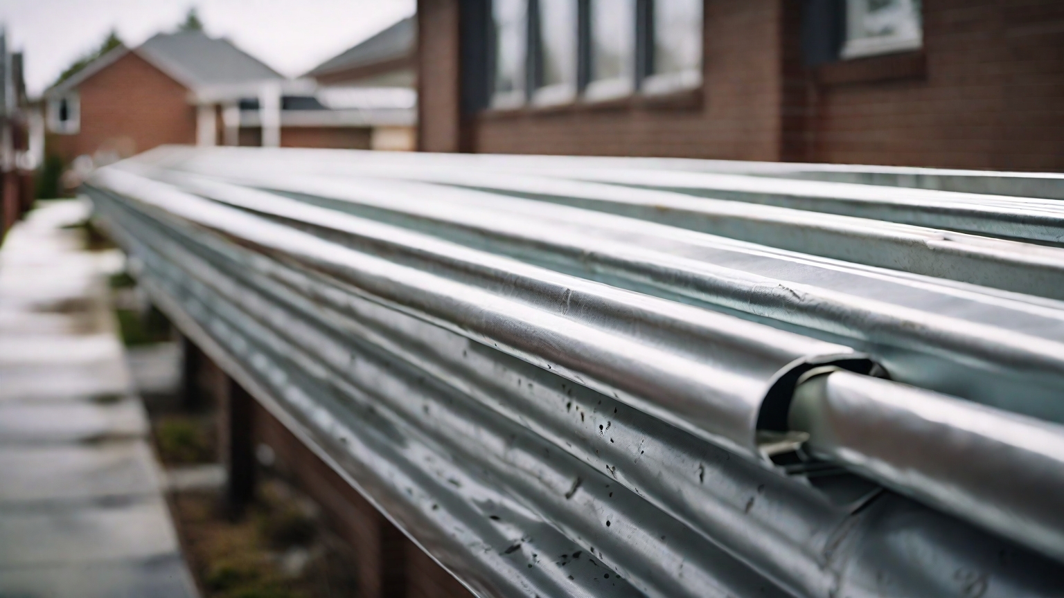 zinc gutters